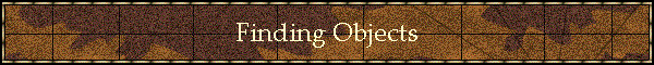 Finding Objects